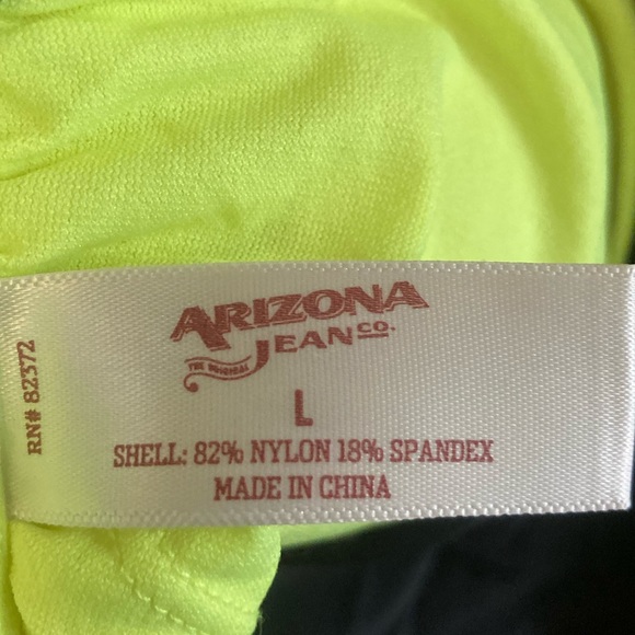 Arizona jean company two piece swimsuit L - Picture 2 of 2